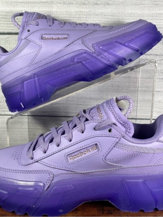 Cardi B Shoes - *REASONABLE OFFERS ONLY* Reebok 
“CARDI B” Club C Sneakers Crisp Purple 💜
